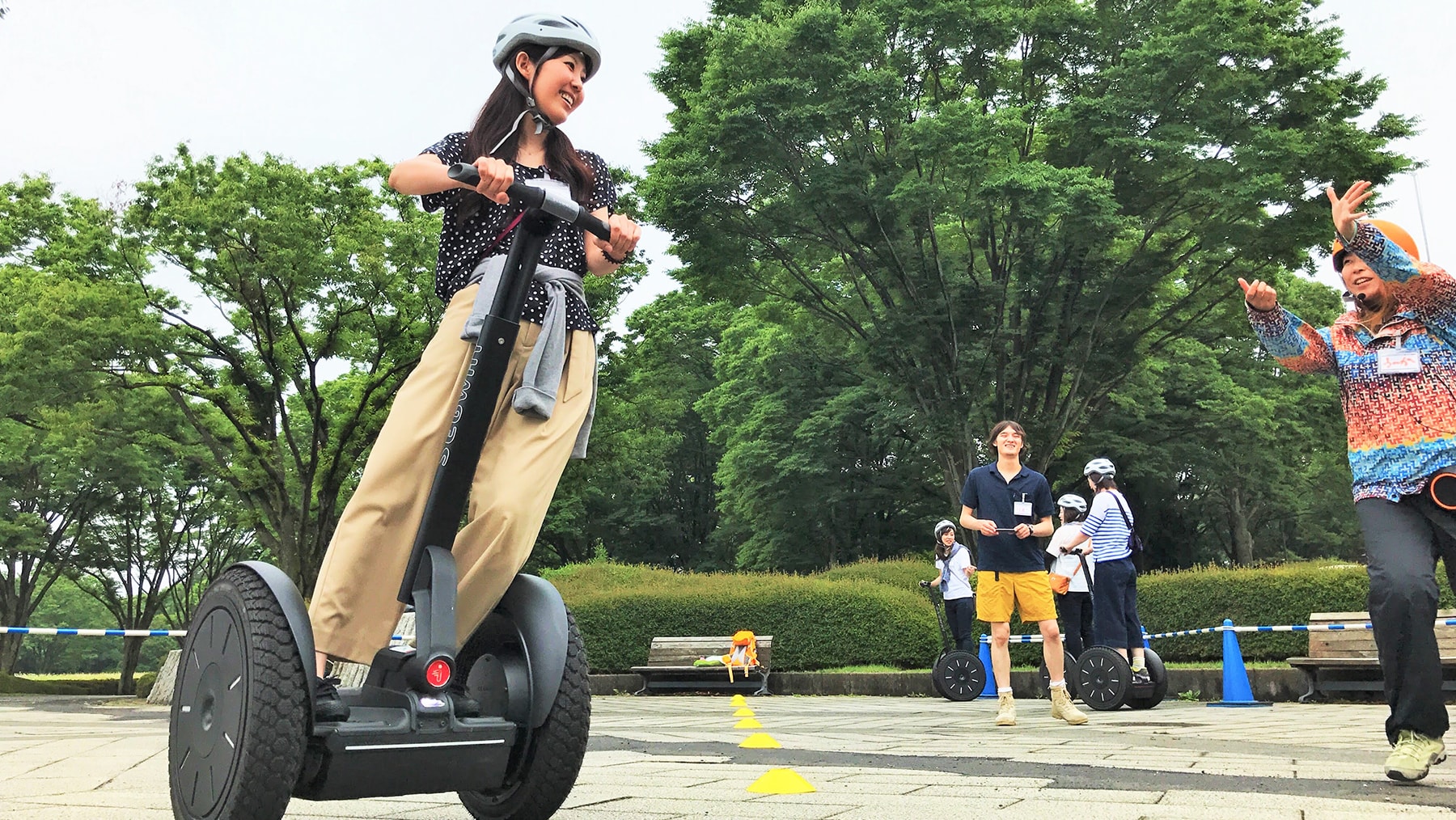 立ち乗りロボット「Segway」